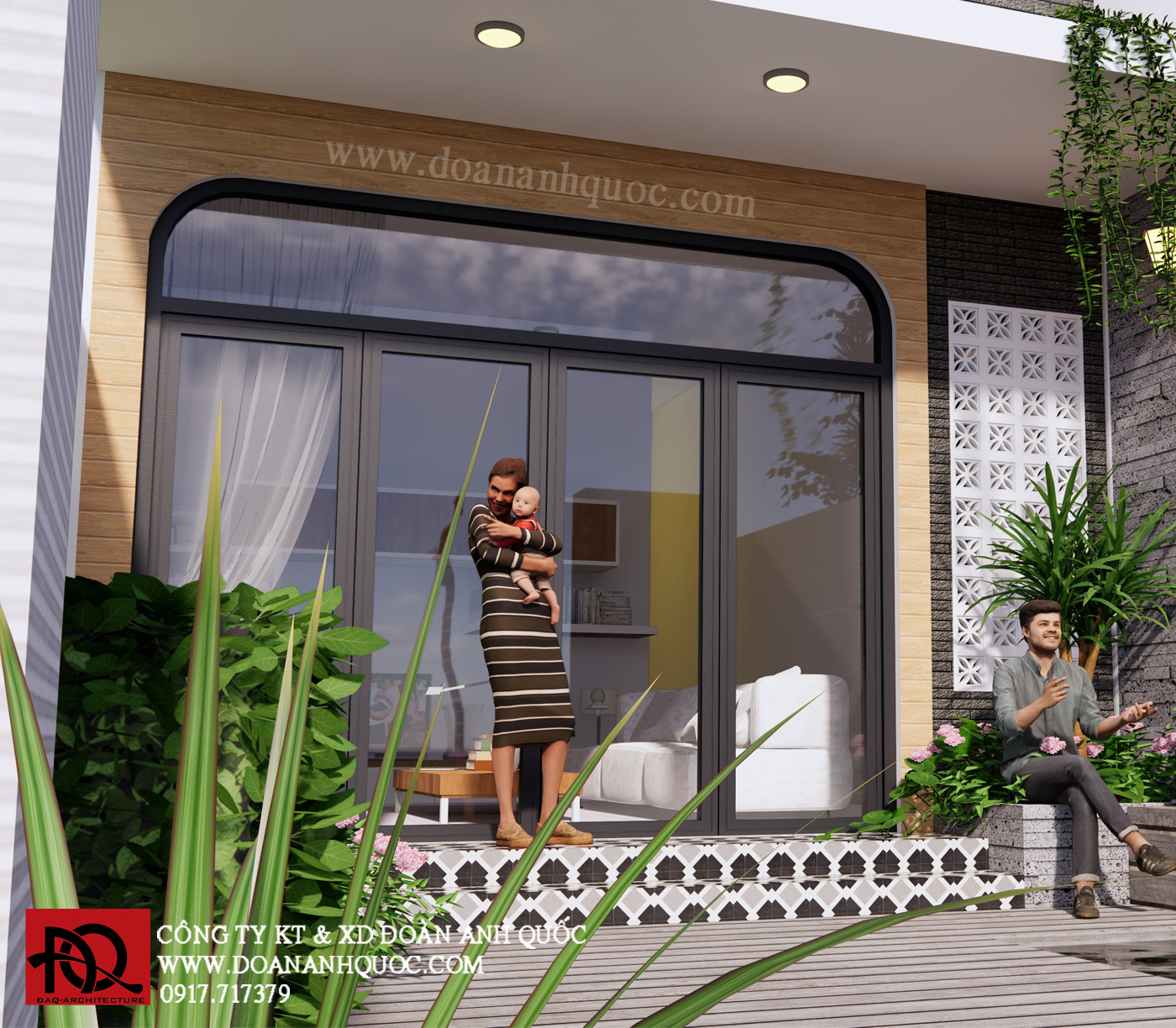 Thiết kế nhà cấp 4 hiện đại năm 2021 _ MS19 - Xây nhà Phan Thiết